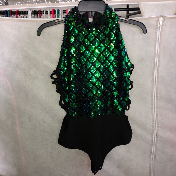 PrettyLittleThing Tops - Sequin Onesie